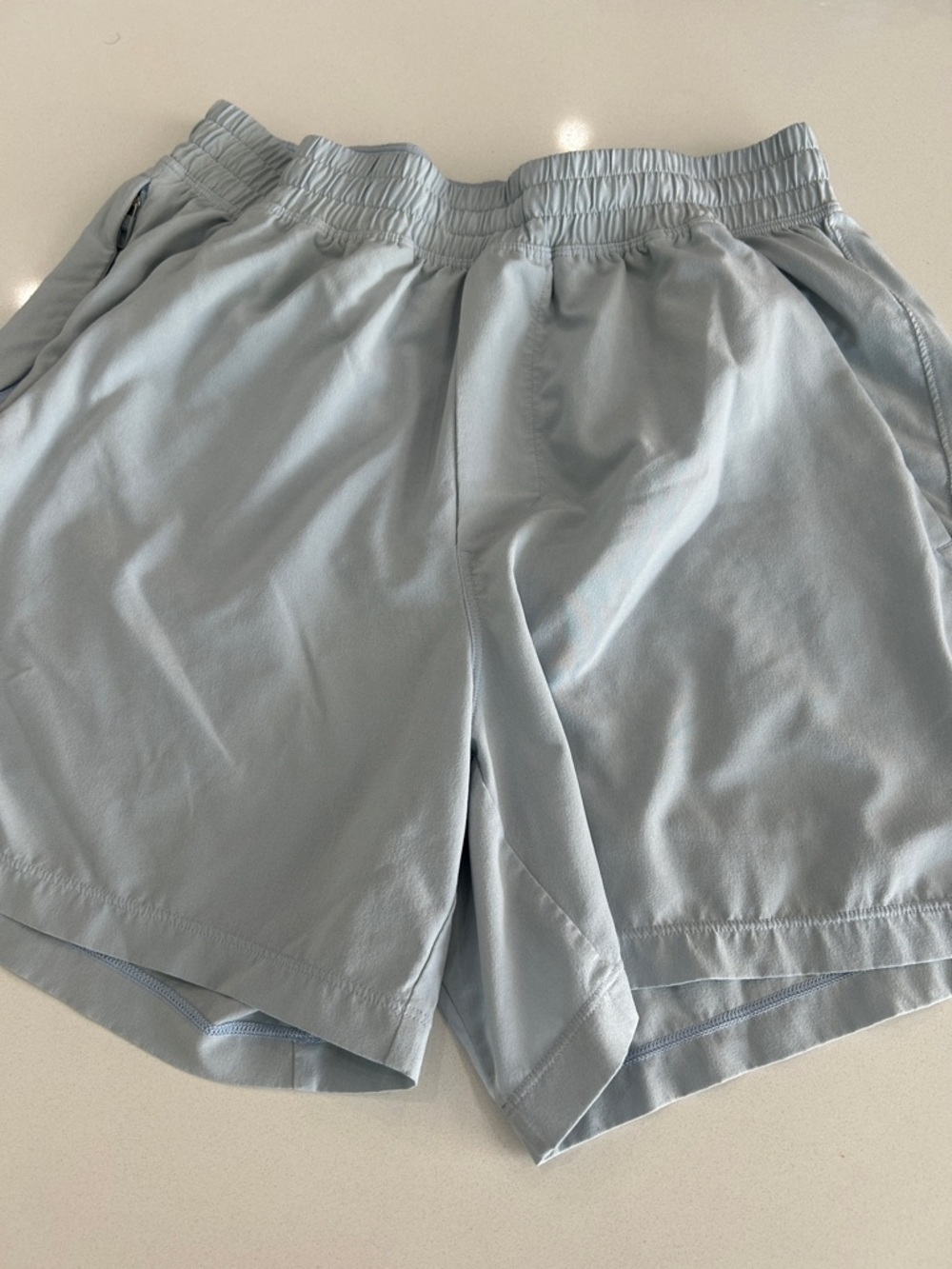 lululemon athletica Men's silver Athletic Shorts